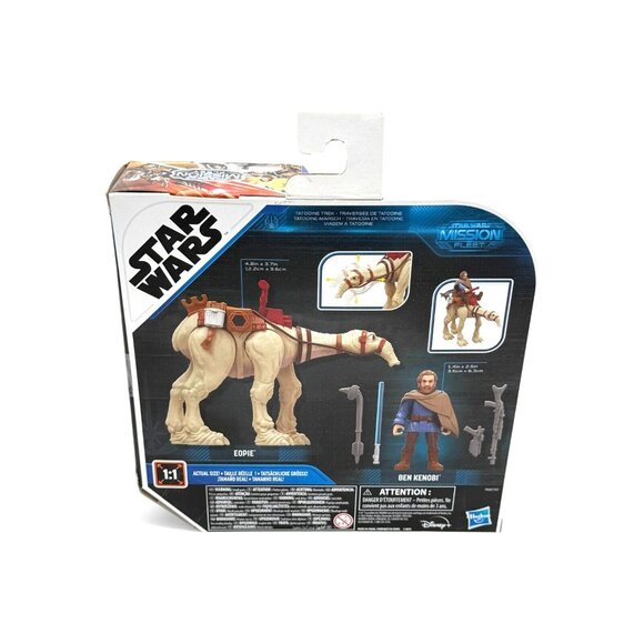Star Wars Mission Fleet Ben Kenobi & Eopie Action Figure Set - Picture 5 of 8